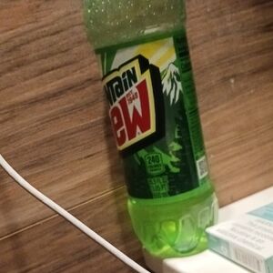 Mountain Dew Green Bottle